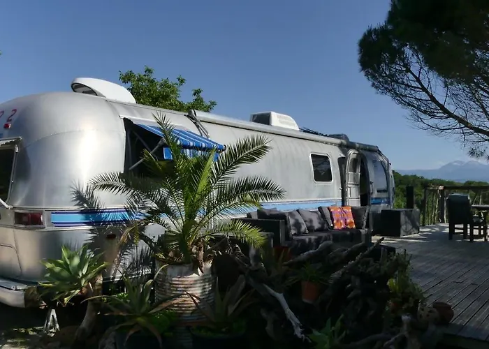 Belrepayre Airstream Glamping Nocleg ze śniadaniem