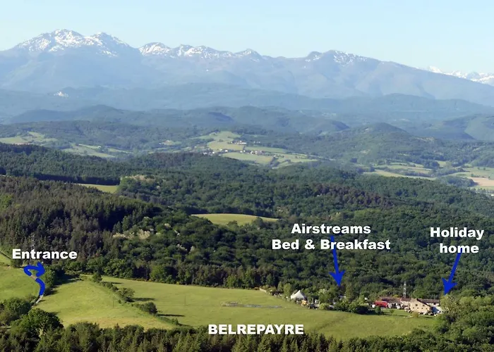 Belrepayre Airstream Glamping * Manses